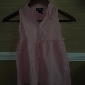 Ralph Lauren Pink Girls Dress